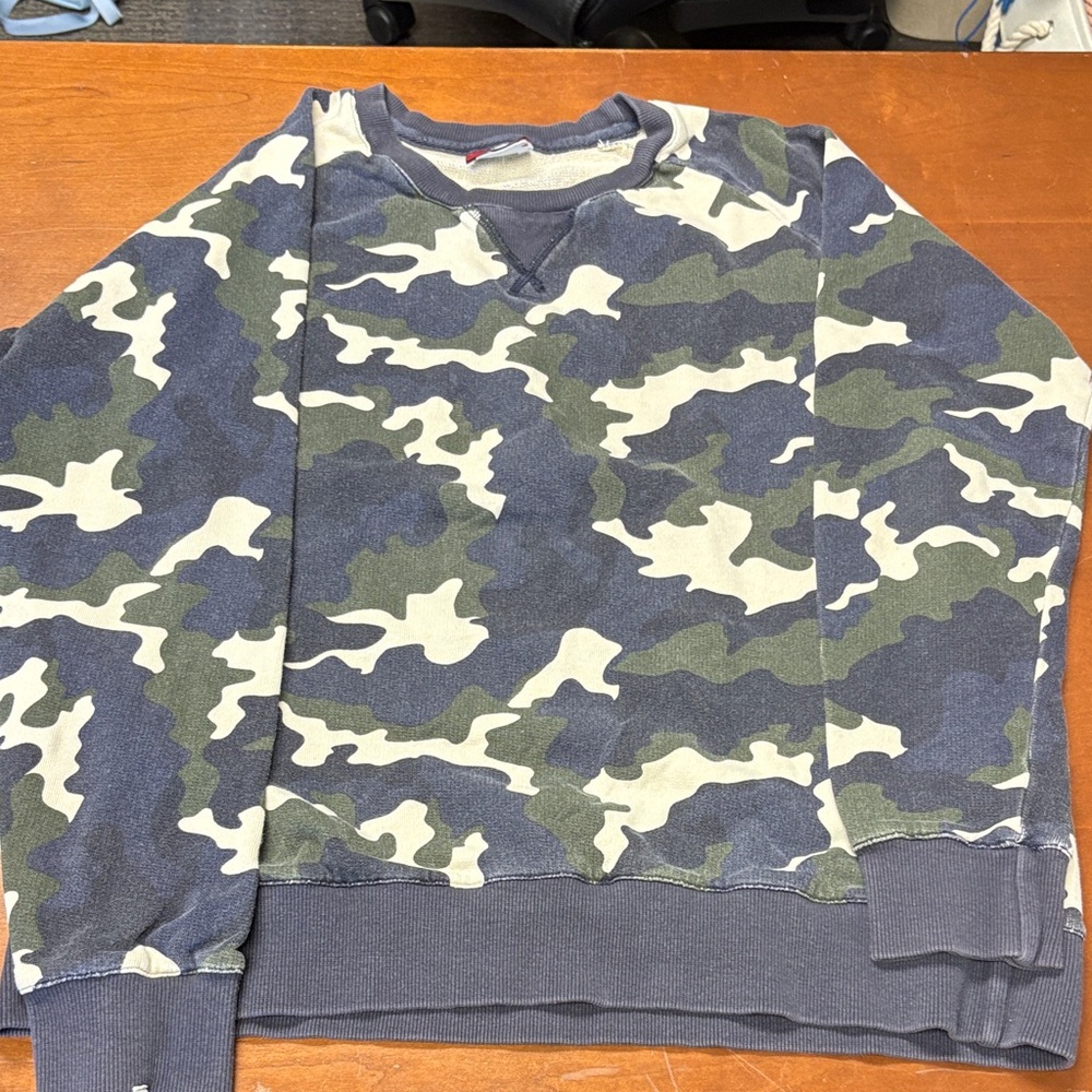 Men's Camouflage Sweater